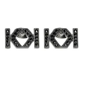 karl lagerfeld earrings NWT